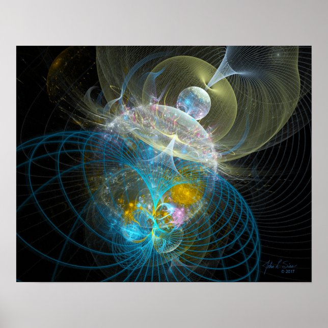Affiche Gravité (20x16) (Devant)