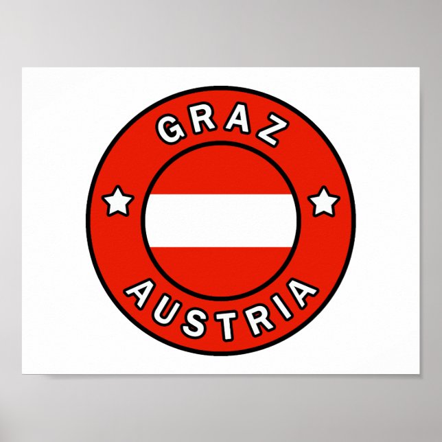 Affiche Graz Autriche (Devant)