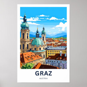 Affiche Graz Autriche Imprimer