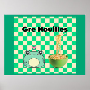 Affiche Gre nouilles