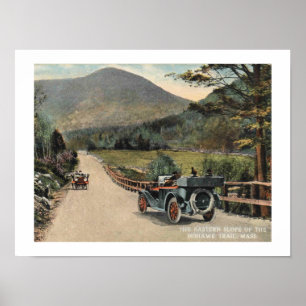 Affiche Great Barrington MA, Mohawk Trail, 1915 Vintage
