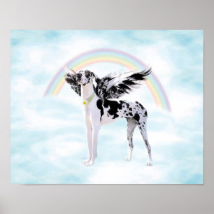 Affiche Great Dane Angel Harle UC