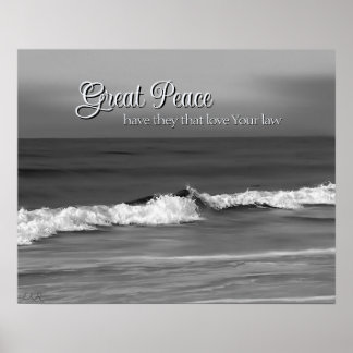 Affiche Great Peace That Love Your Law Oceanside