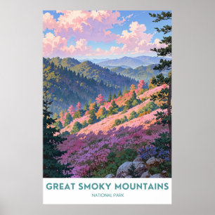 Affiche Great Smoky Mountains - Parc national