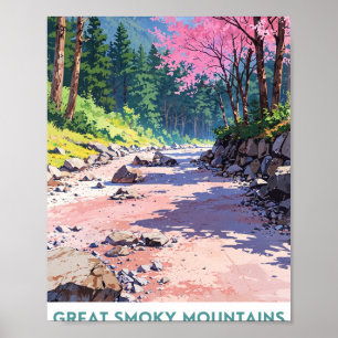 Affiche Great Smoky Mountains, Pittoresque National Park