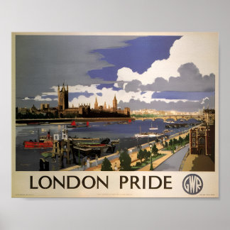 Affiche Great Western Railway - London Pride