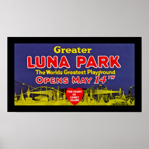 Affiche Greater Luna Park