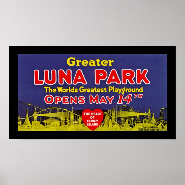 Affiche Greater Luna Park (Devant)