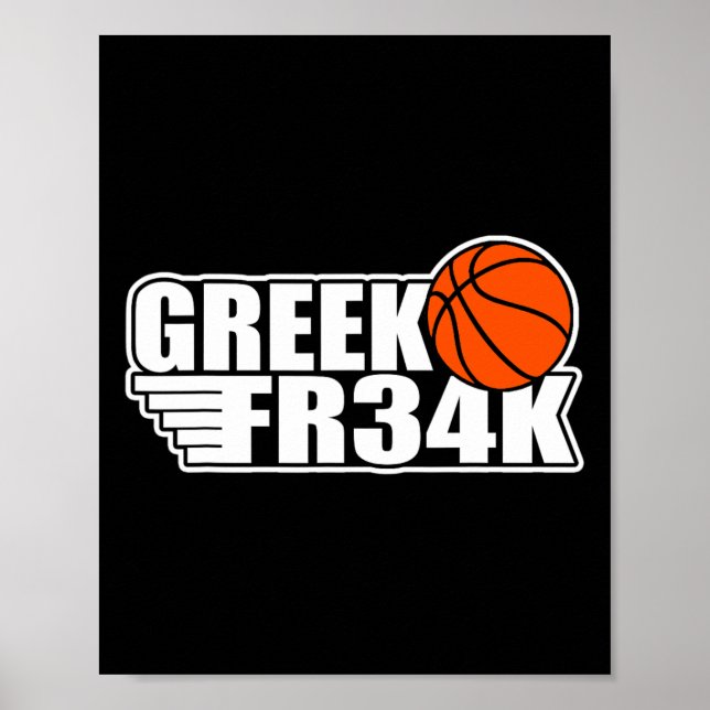 Affiche Grec Fr&# ; k Bysketbyll Milwaukee Freak Geek (Devant)