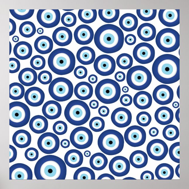 Affiche Grec Mati Mataki - Motif maléfique Matiasma #1 (Devant)