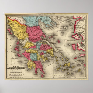 Affiche Grèce antique 2