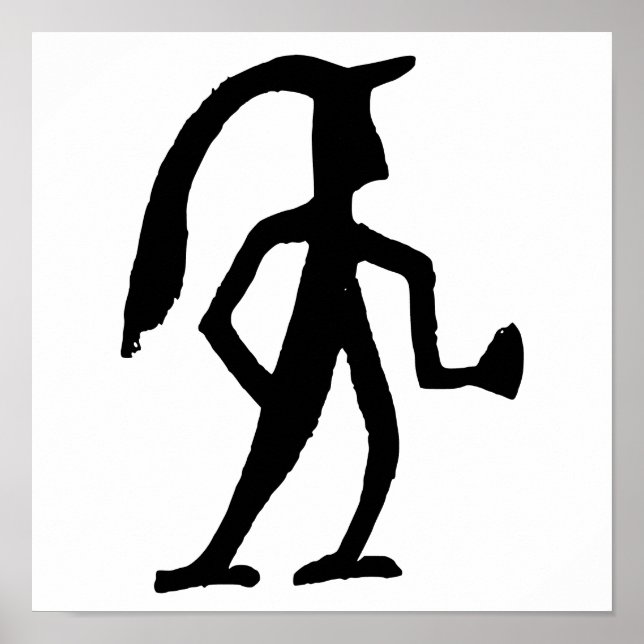 Affiche GREEJACK | Talisman d'art primitif de la grotte de (Devant)