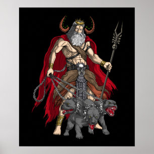 Affiche Greek God Hades