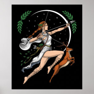 Affiche Greek Goddess Artemis