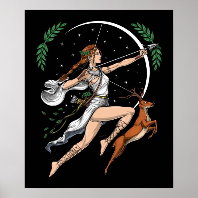 Affiche Greek Goddess Artemis (Devant)