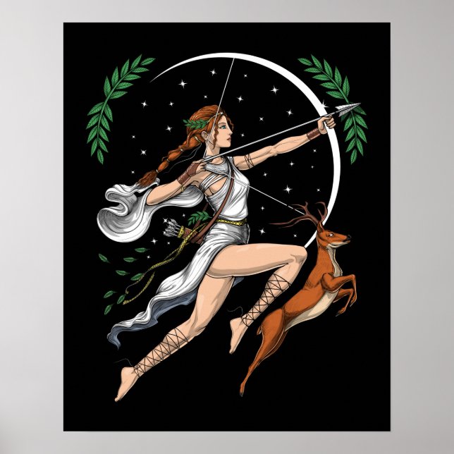 Affiche Greek Goddess Artemis (Devant)