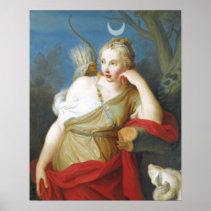 Affiche Greek Goddess Diana of the Hunt