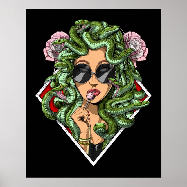 Affiche Greek Goddess Medusa (Devant)