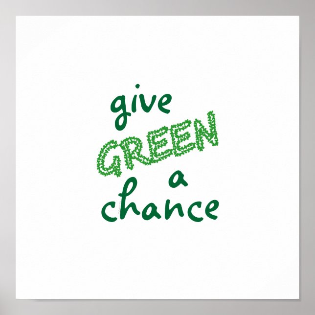 AFFICHE GREEN (Devant)