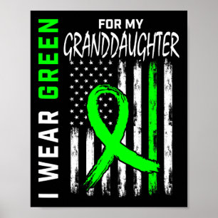 Affiche Green For My Grandgirl Kidney Disease Awards