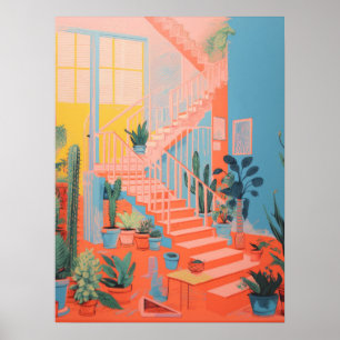 Affiche Green Haven Steps : L'escalier de la nature