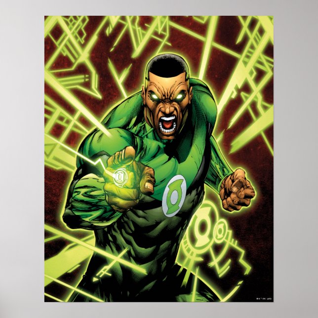 Affiche Green Lantern Corps #61 Couverture de bande dessin (Devant)