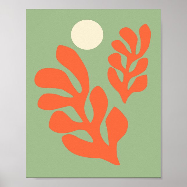 Affiche Green Matisse (Devant)