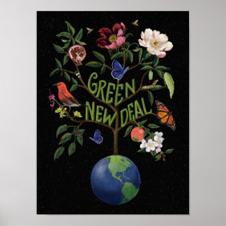 Affiche Green New Deal