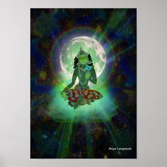 Affiche 'Green Tara' (Devant)