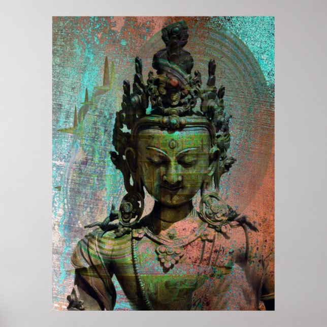 Affiche Green Tara Dakini (Devant)
