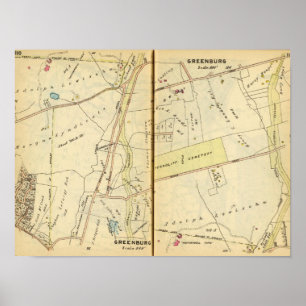 Affiche Greenburg, New York 4