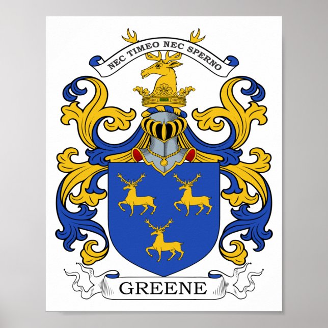 Affiche Greene Custom (Devant)