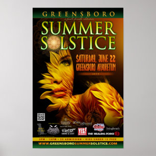 Affiche Greensboro Summer Solstice 2019 Souvenir