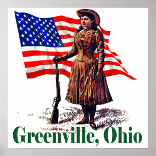 Affiche Greenville, Ohio