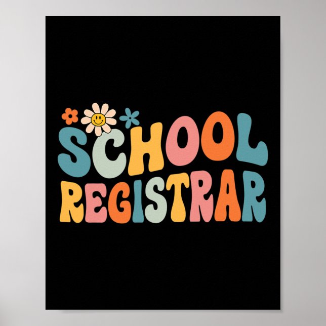 Affiche Greffier de l'école super Retourner à l'école (Devant)