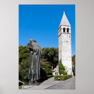 Affiche Gregory of Nin statue in Split - Dalmatia, Croatia