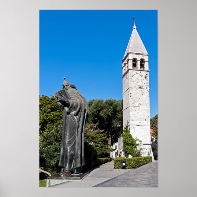 Affiche Gregory of Nin statue in Split - Dalmatia, Croatia (Devant)
