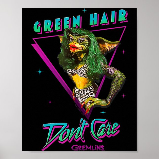Affiche Gremlins - Green Hair Don't Care  (Devant)