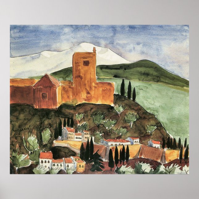 Affiche Grenade II par Walter Gramatte (Devant)