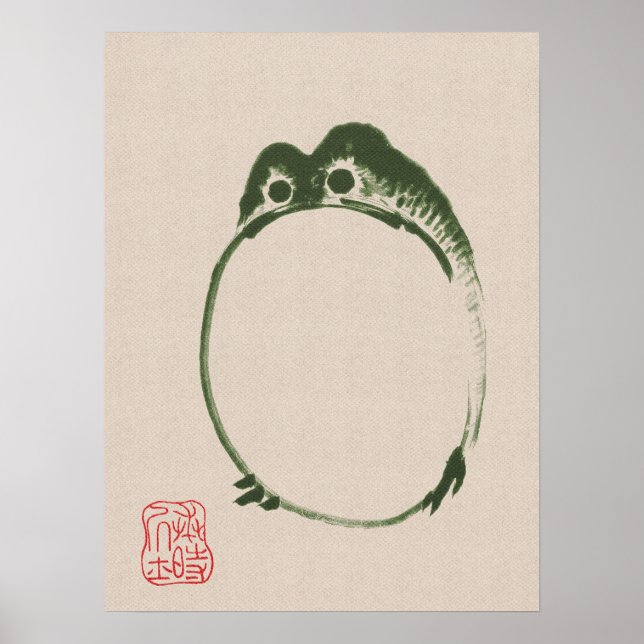 Affiche Grenouille  (Devant)