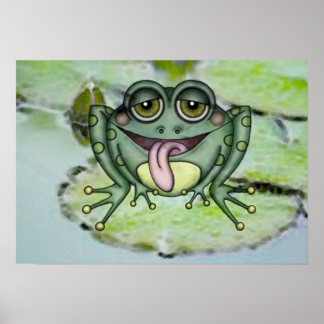Affiche Grenouille (Devant)