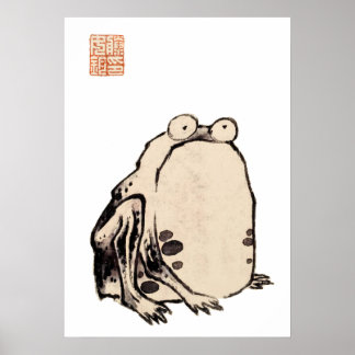 Affiche Grenouille