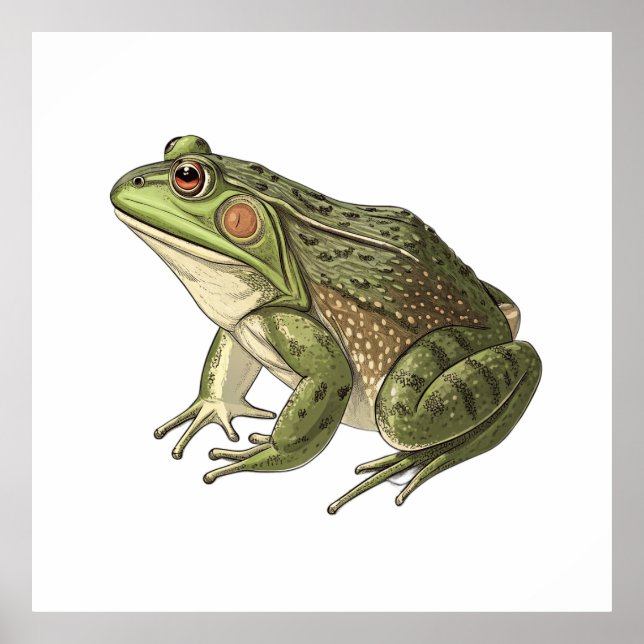 Affiche Grenouille (Devant)