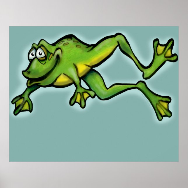 Affiche Grenouille (Devant)
