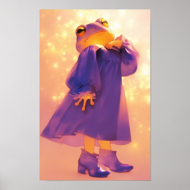 Affiche Grenouille (Devant)