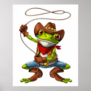 Affiche Grenouille