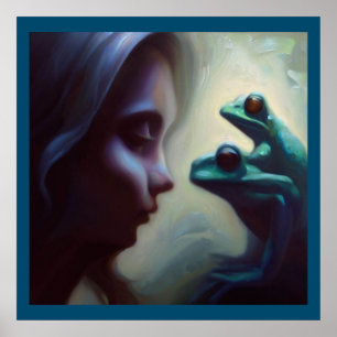 Affiche Grenouille animale 2