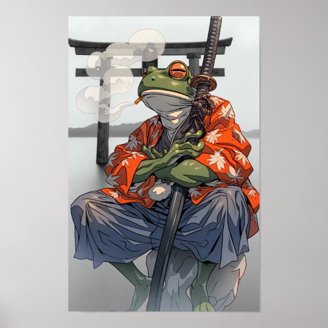 Affiche Grenouille de Samurai (Devant)