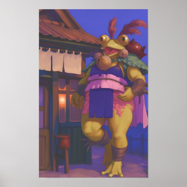 Affiche Grenouille Imaginaire (Devant)