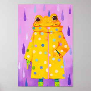 Affiche Grenouille mûre